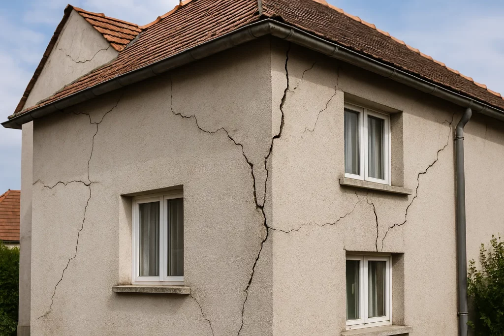Expertise fissures maison à Besançon et dans le Doubs