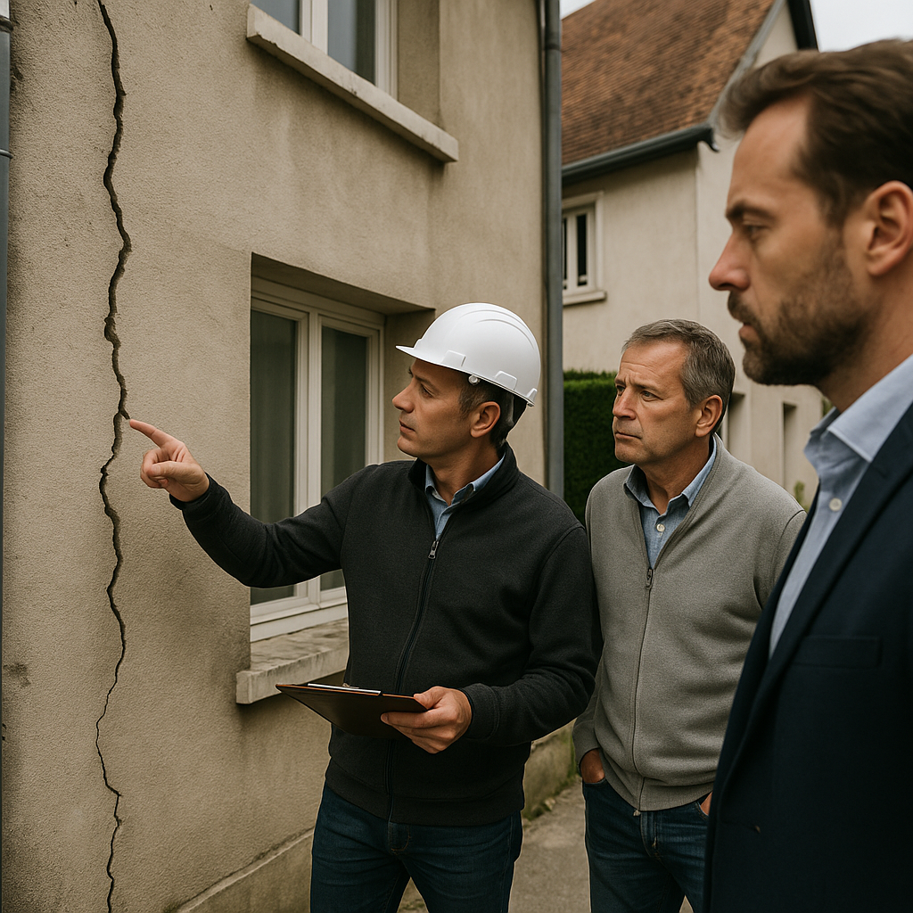 Étude de cas médiation fissures Besançon