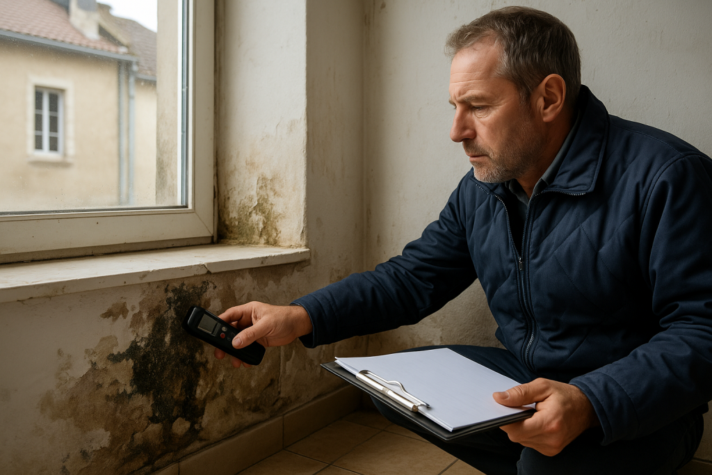 Problèmes humidité diagnostic expert Bourgogne
